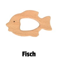 Beißanhänger Holz Fisch4
